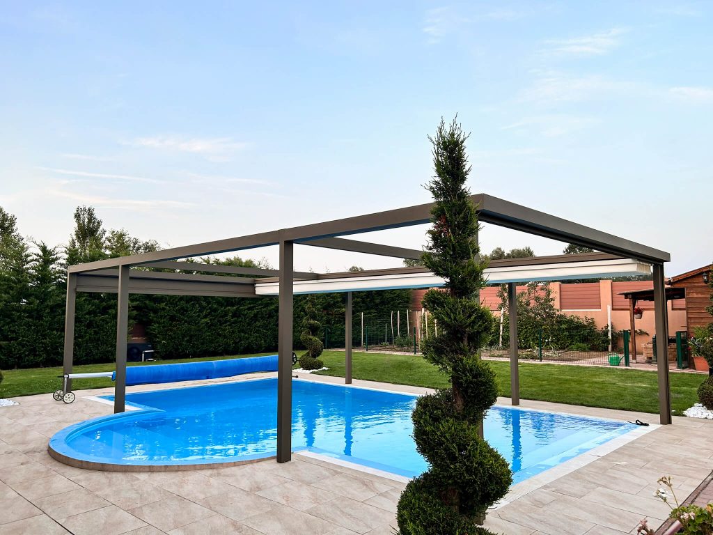 Referenz Aluminiumpergola
