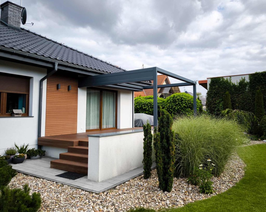 Referenz Terrassenueberdachung